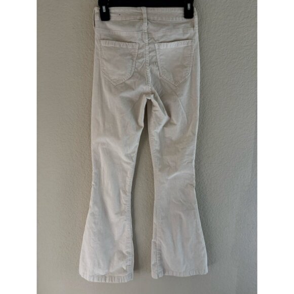 Women's Hollister Beige Corduroy High-Rise Flare Pants Size 0 like new - Picture 4 of 6